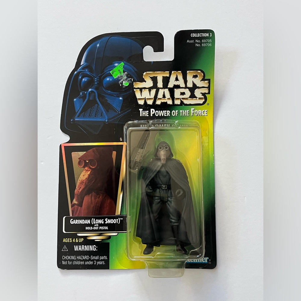 Kenner Star Wars Garindan (long snoot) 1997